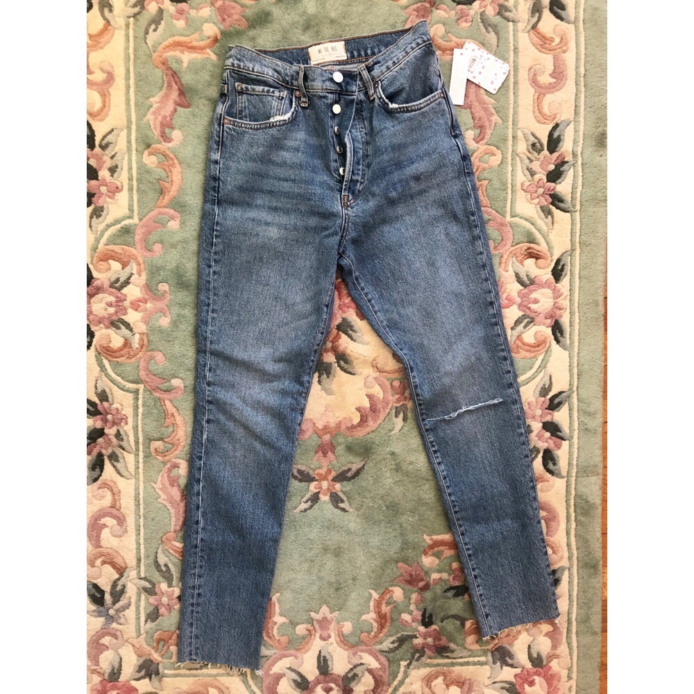 Free People High Wasted Jeans